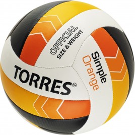 Мяч волейбольный TORRES SIMPLE ORANGE