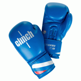 Перчатки боксерские CLINCH OLIMP СИНИЕ